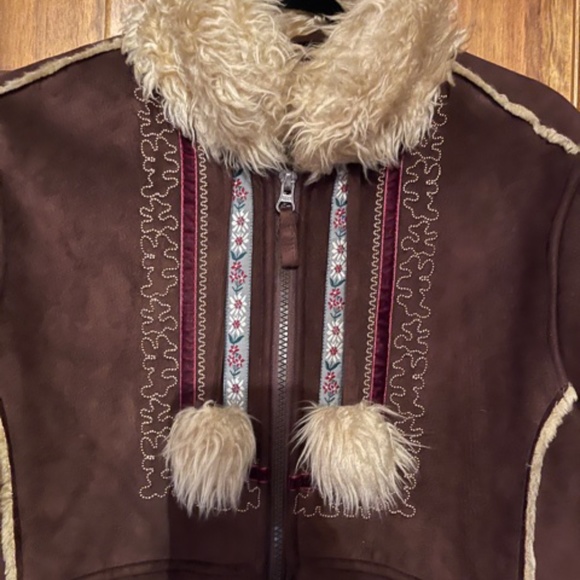 HAWKE & CO. FAUX SHEARLING WINTER COAT XL - Picture 2 of 5